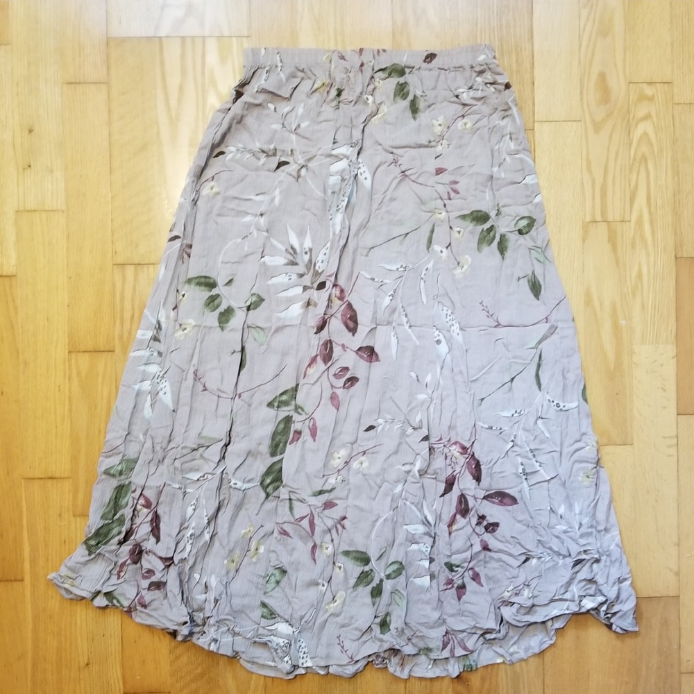 Vintage California Krush Forest Girl Plant Skirt